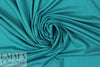 bright teal lightweight rayon jersey 4-way