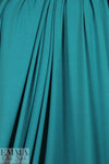 bright teal lightweight rayon jersey 4-way