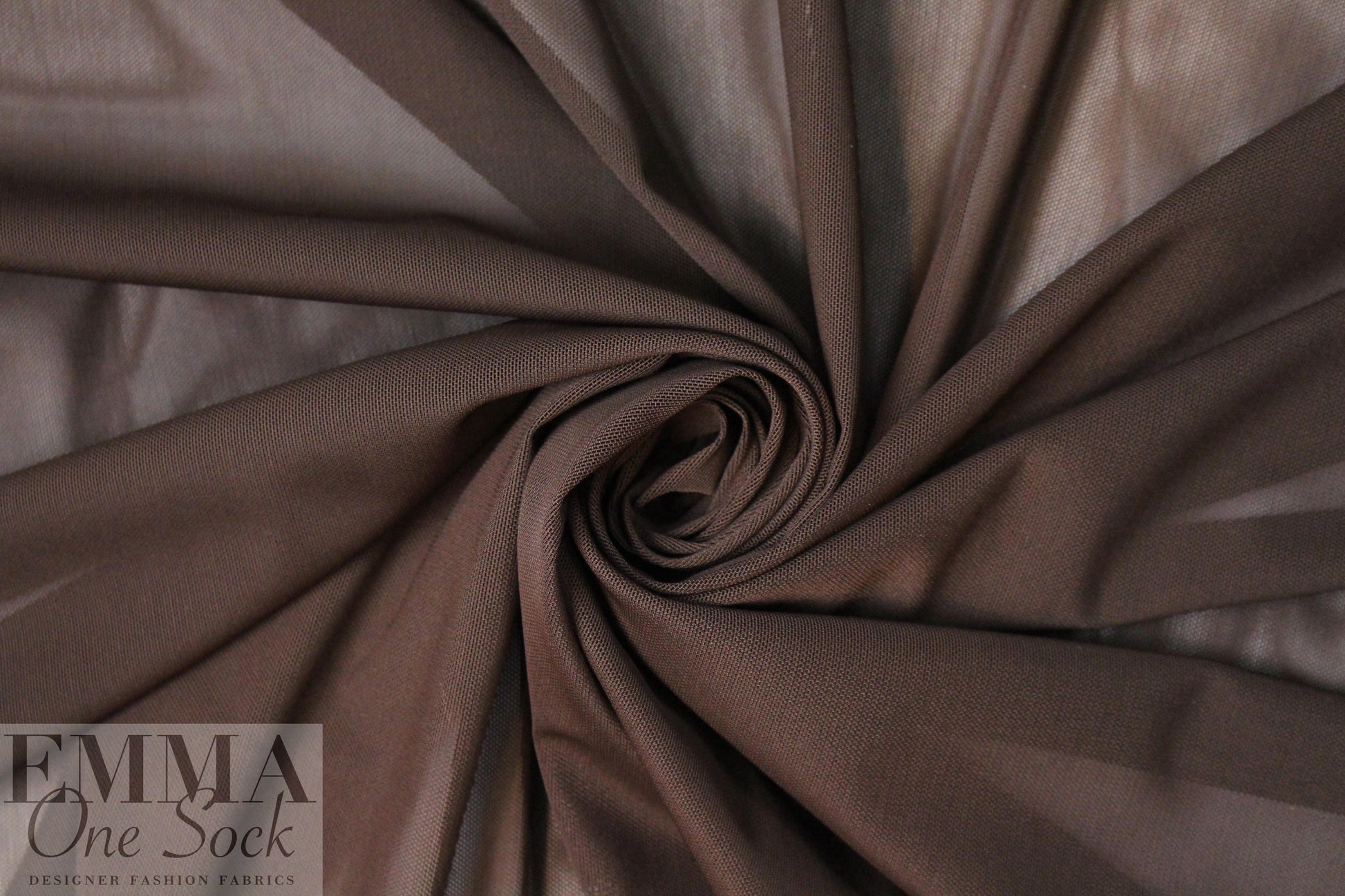'SHAPER' power net spandex 4-way mesh - chocolate nude .75 yds