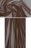 'SHAPER' power net spandex 4-way mesh - brown .875 yds