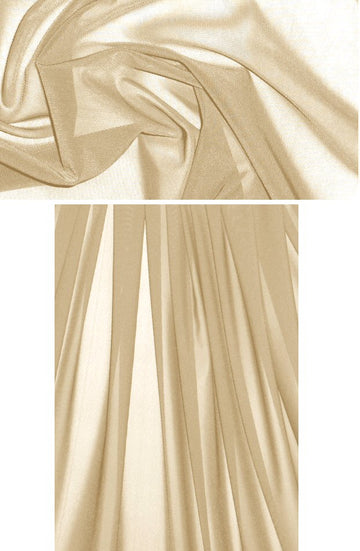 'SHAPER' power net lycra 4-way mesh - nude .7 yds