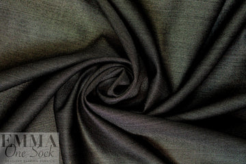 Australian wool and silk sharkskin suiting - gunmetal .75 yds