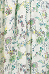 Italian sage blossoms crinkle viscose/silk woven 2 yd