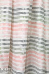 Italian viscose dashy stripe yarn-dyed sheer 1 yard