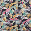 Italian 'tropical night' sheer viscose georgette 2 yd