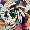 Italian 'tropical night' sheer viscose georgette 2 yd