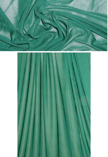 designer semi-sheer matte jersey - pine
