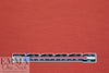 CA designer viscose/silk plisse' rib woven - paprika 1 yard