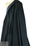 Pau1 Smith tiny creatures on midnight cotton shirting