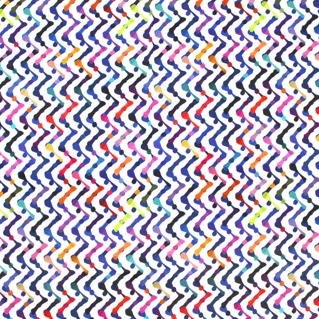 'color play' cotton stretch dressweight woven, Oeko-Tex cert. 1.25 yds