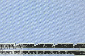 Italian chambray blue luxury cotton shirting 1.5 yds