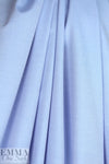 Italian chambray blue luxury cotton shirting 1.5 yds