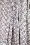 Italian pink/gray candy dots cotton shirting 1.375 yd