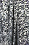 Massim0 'iconic figures' Italian cotton stretch shirting .875 yds