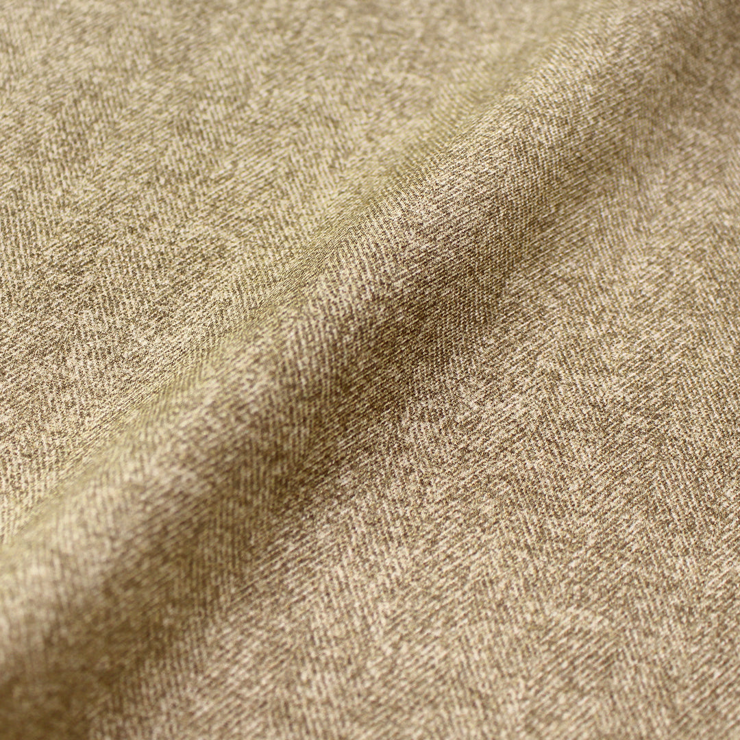 Italian mini-herringbone print lightweight cotton shirting 2 yd