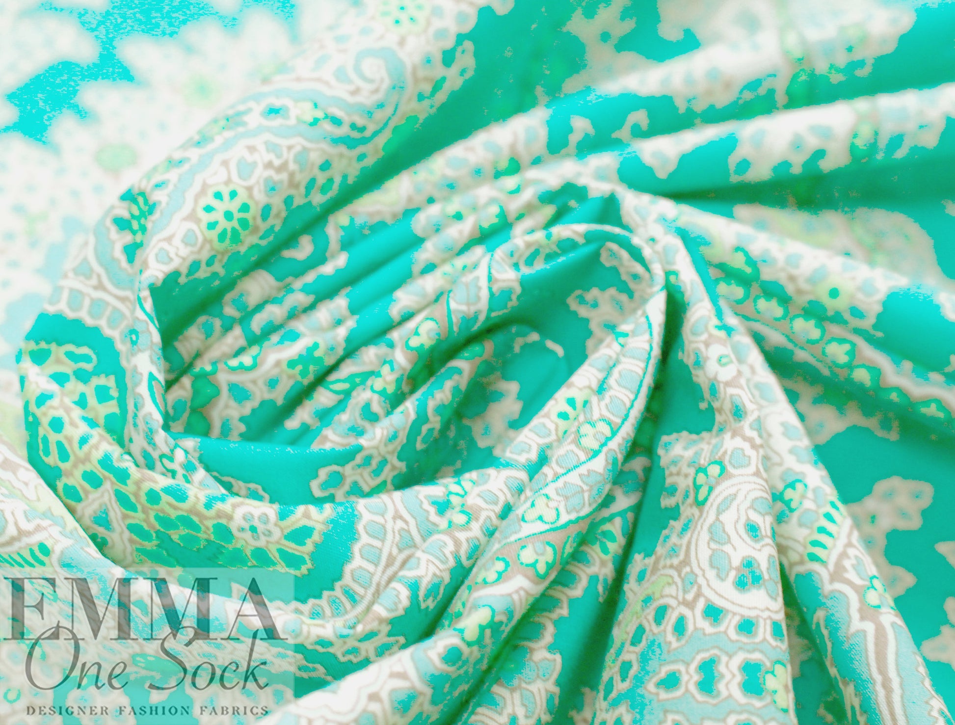 Isabe1 Marant 'damask-style' cotton woven 1.375 yd
