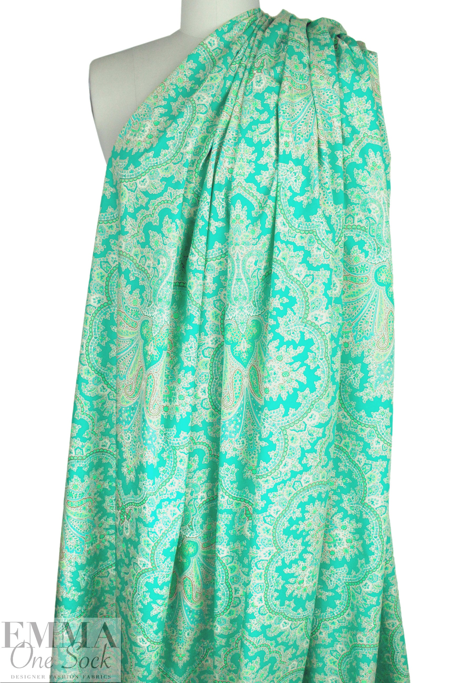 Isabe1 Marant 'damask-style' cotton woven 1.375 yd