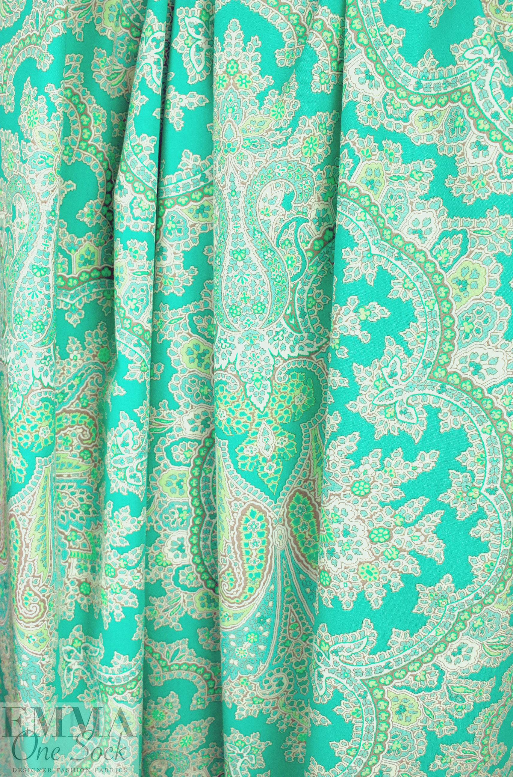 Isabe1 Marant 'damask-style' cotton woven 1.375 yd