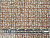 M@x Mara 'window hatch' cotton shirting - umber/ochre 1.875 yd