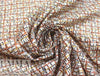 M@x Mara 'window hatch' cotton shirting - umber/ochre .5 yds
