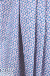 Pau1 Smith tiny leaves cotton shirting - lavender/denim 1.5 yd
