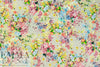 Italian 'vintage bouquets' cotton shirting 1.375 yds