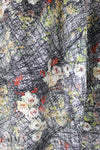 Italian 'Charlotte's web' fine quality cotton shirting .75 yds