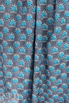 Italian deco scallop shell graphic cotton shirting 2 yd