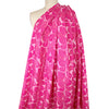 Italian 'pink petals' cotton shirting .75 yds
