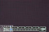 Italian dashy dash cotton stretch shirting - midnight/garnet 1.125 yds