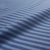 deadstock yarn-dye stripe viscose blend woven - sky/denim