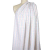 multi-color check cotton shirting 2.75 yds