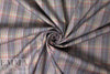 Br00ks Bros. yarn-dyed plaid cotton shirting - colorful glen .875 yds