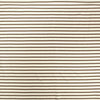 CA designer luxury stripe cotton sateen shirting - nutmeg/black/cream .5 yds