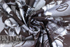 Italian 'Picasso does Hong Kong' cotton stretch shirting 1.5 yd