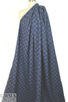 Italian dotty checkers graphic corduroy shirting 1 yard