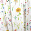 Japanese 'flower field guide' by Kokka printed cotton shirting