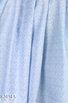 French bluestar graphic cotton shirting