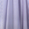 fine quality striped cotton stretch shirting - wisteria/white 1.625 yds