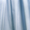 'haberdasher' yarn-dye stripe cotton shirting - chambray blue/white 1.4 yds