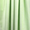 'haberdasher' yarn-dye stripe cotton shirting - lime/white 1.5 yd