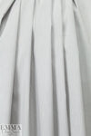 French yarn-dyed micro stripe cotton stretch shirting