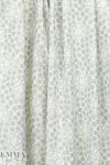 French 'deco dots' graphic cotton shirting