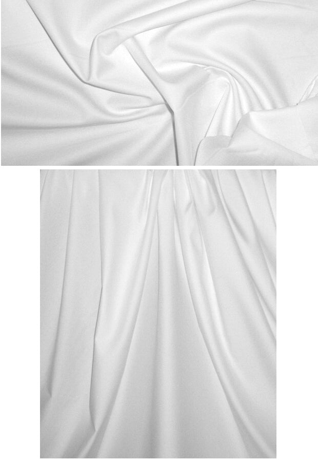 The0ry lightweight stretch cotton shirting - white