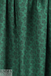 French techno graphic on hunter cotton shirting .75 yds