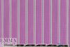 French yarn-dyed stripe cotton blend shirting - violet 1 yard
