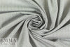 Italian b/w basketweave yarn-dyed cotton shirting