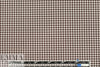 French mod chocolate dot cotton shirting