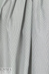 Italian micro-stripe yarn-dyed cotton shirting