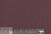 French indigo graphic on wine cotton shirting .875 yds